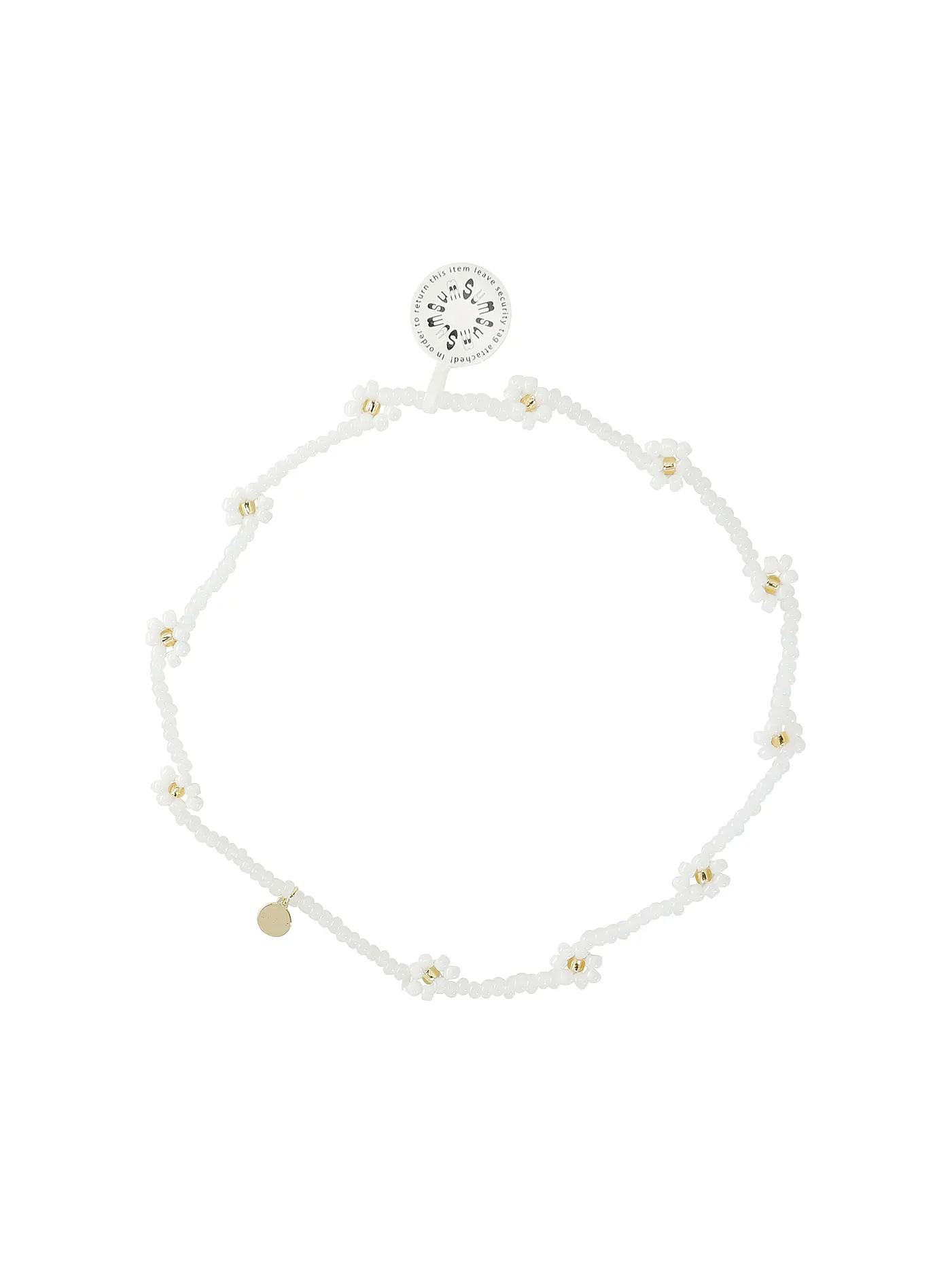 SUMSUM | Kette - Choker | weiss